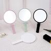 HD Handheld Makeup Mirror: Small Plastic Tabletop Mirror with Handle