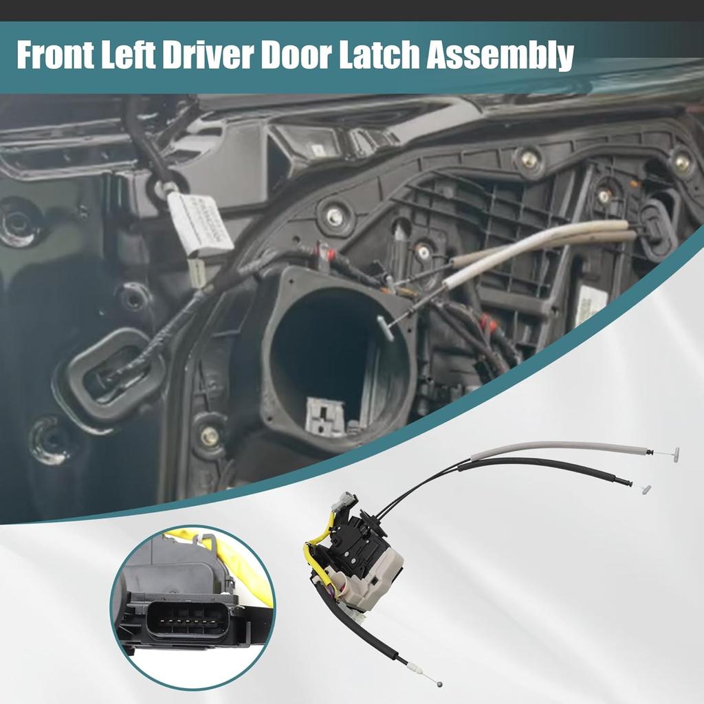 GXARTS Front Left Driver Power Door Lock Actuator Latch Assembly 81311-4C510 Compatible With Kia Optima 2013-2014 2.0L L4