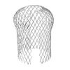 4Pcs Metal Aluminum Filter Mesh Gutter Leaf Debris Mud Trap Guards Drain Pipe Cover Downpipe Guttering System Waterproof
