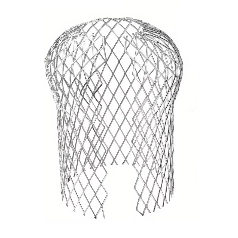 4Pcs Metal Aluminum Filter Mesh Gutter Leaf Debris Mud Trap Guards Drain Pipe Cover Downpipe Guttering System Waterproof