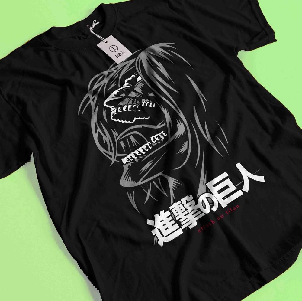 Attack On Titan Shirt Eren Mikasa Tshirt Levi T-Shirt AOT Erwin Hange Armin Tee