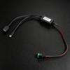 Modul konvertoru 12V/24V na 5V Napájecí adaptér Kabel 2pinový Bezsvařovací svorka k USB/Type C Step-down nabíjecí kabel
