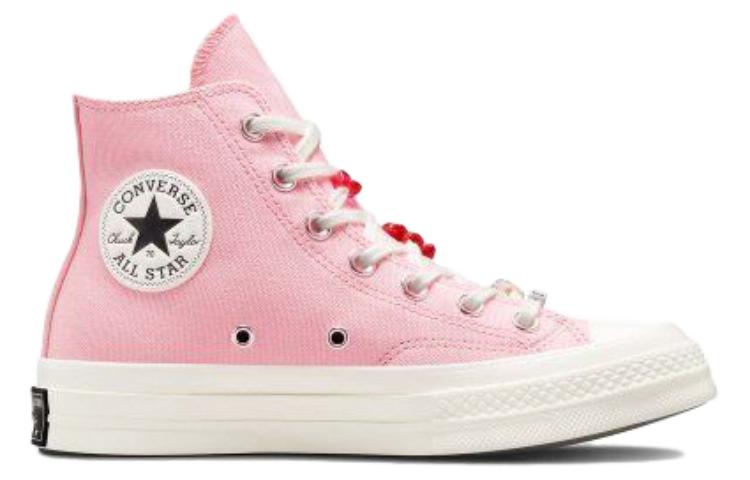 Women's Sneakers Converse Chuck Taylor All Star 70 Hi DIY Beads Sunrise Pink (Women's)