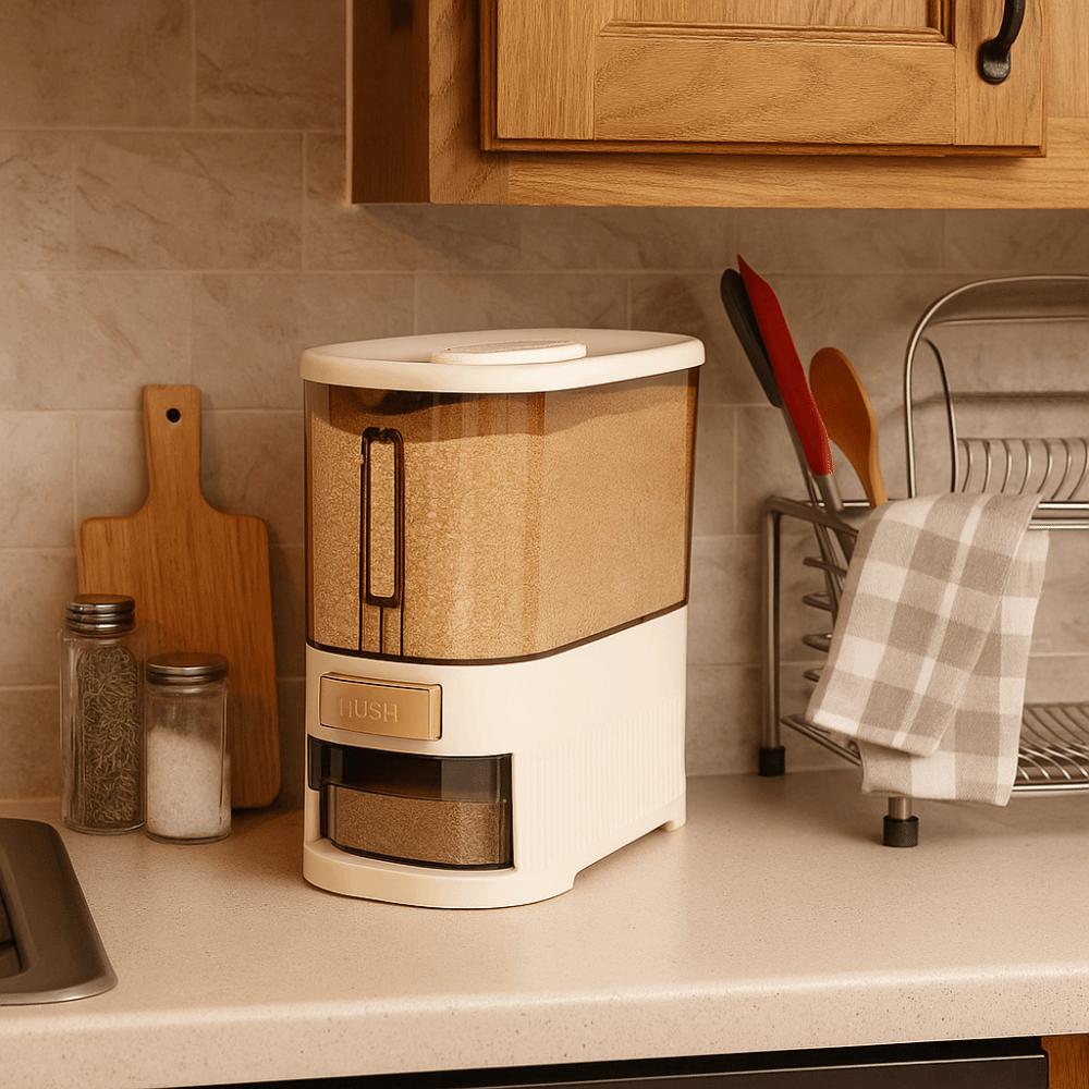 Visible Dry Food Storage Container Anti-Insect Sealed Bucket Flour Storage Bucket  Restaurant