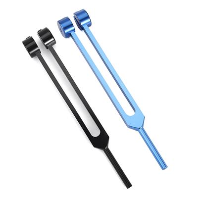 Diapasón 128 Hz Diapasón con Bolsa Martillo Llave de Reparación Aleación de Aluminio No Magnética Diapasón Profesional
