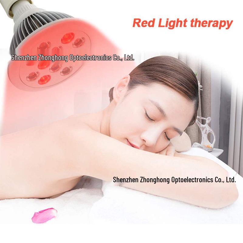 36W PAR38 Red LED Light Therapy Lamp - 660nm & 850nm Phototherapy for Beauty