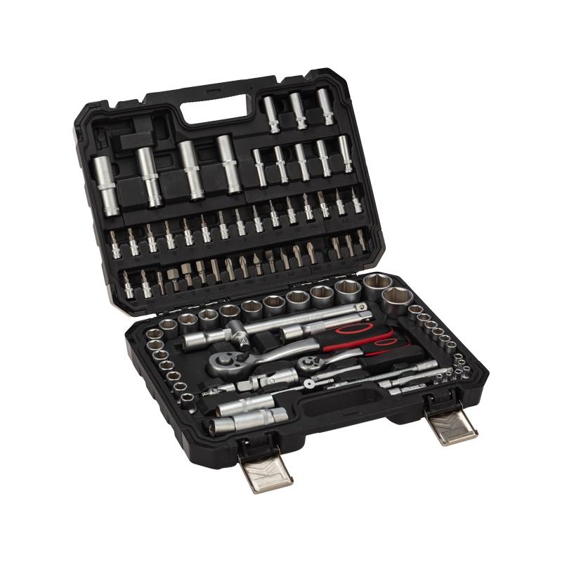 

Набор инструментов Kranz Kr-66-6694 1 2 1 4 Crv Пластиковый кейс 94 шт.