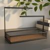 Jewelry Organizer with Tray 2-Tier Display Hanger Spacious for Bedroom