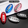 For Nissan Key Fob Cover Soft TPU 360 Degree Protection Key Case With Leather Keychain For Nissan Altima Maxima Murano Rogue Sentra 370Z Pathfinder