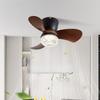 24 Inches Six-speed Electric Ceiling Fan Light Nordic Dining Room Ceiling Fan Light Lamp Frequency Conversion Chandelier Fan