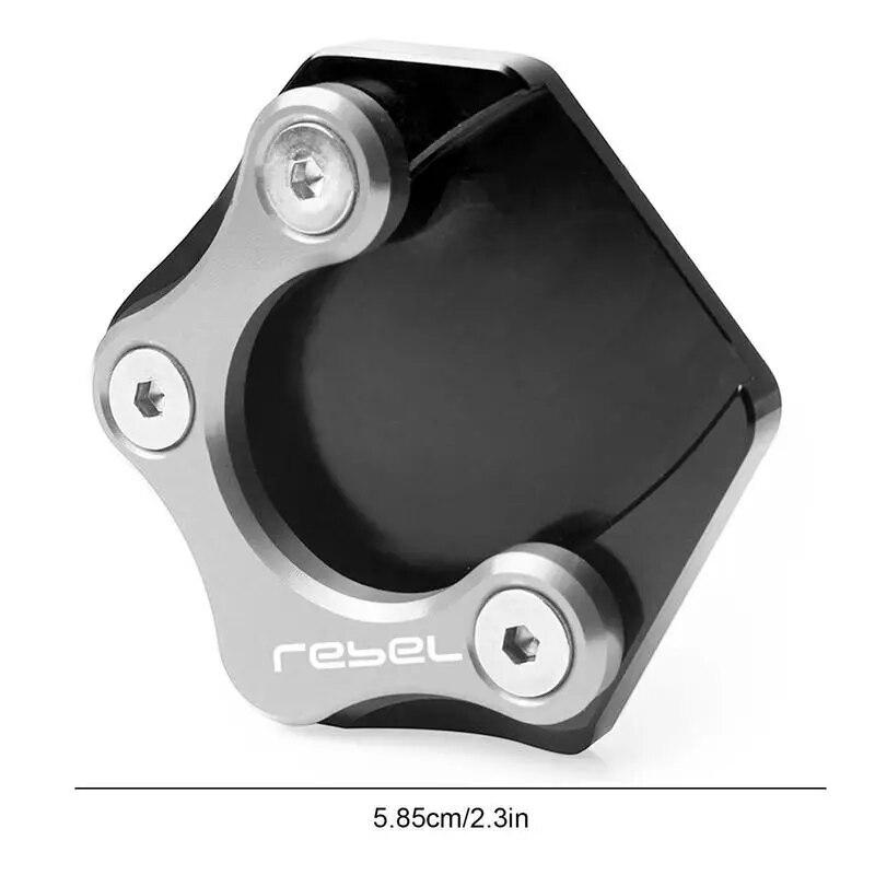 Piedini Più Grandi Cmx500 Motociclette Cavalletto Piede Estensione Cavalletto Laterale Piastra di Supporto Per Hondas Rebel Cmx300 Cmx500 -
