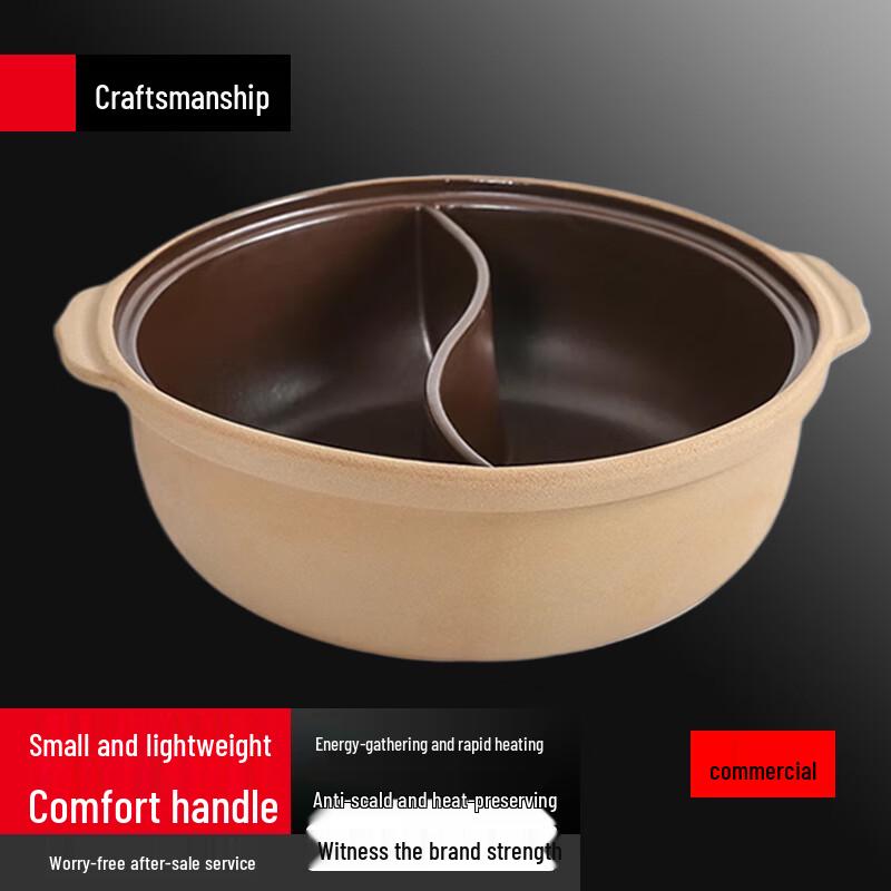 SuLe 6L Ceramic Mandarin Duck Hotpot