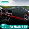 Per Mazda 3 BM BN Axela 2014 2015 2016 2017 2018 Copertura Cruscotto Auto Tappetino Parasole Evita Luce Tappetino Pannello Strumenti Accessori