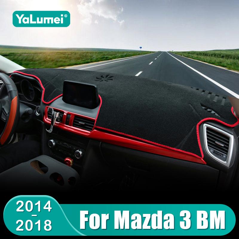 Per Mazda 3 BM BN Axela 2014 2015 2016 2017 2018 Copertura Cruscotto Auto Tappetino Parasole Evita Luce Tappetino Pannello Strumenti Accessori