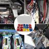 280PCS  Insulated Wire Electrical Connectors Ring Folk Spade Butt Splices for Marine Car Wires Scientific Projects