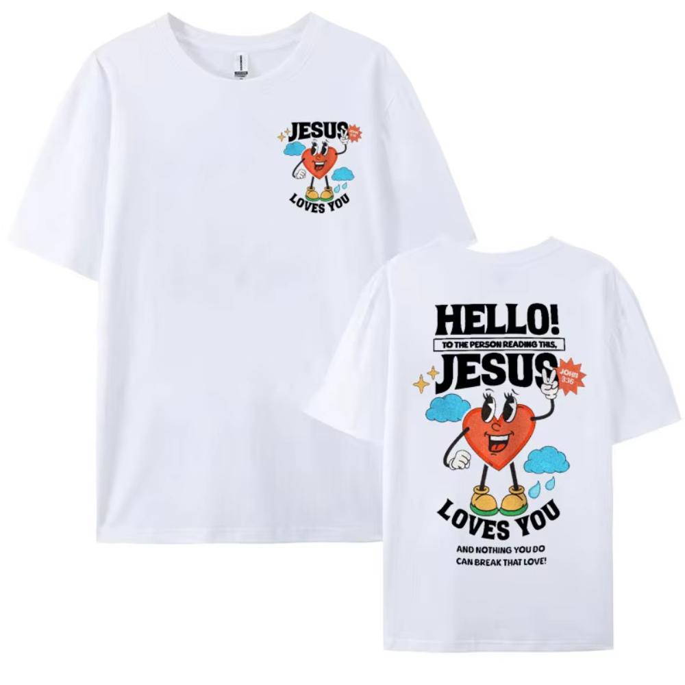

Faith Based Christian Tshirts Scripture Catholic Jesus Clothing T Shirt Mens High Quality summer Tshirt Harajuku Streetwear L