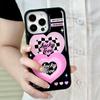 Epoxy Resin Epoxy Phone Case Compatible and Suitable for huawei iPhone15 14 13mini/12/11promax/xsmax/xr 7/8plusSE Spade Heart