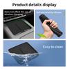 LUCKEASYfor Zeekr 7X 2026+ Car Anti Dirt Pad Silicone Mobile Wireless Charging Anti-Slip Mats Interior Accessiories Black