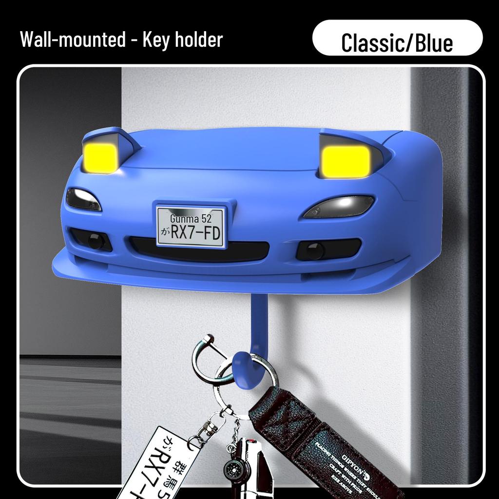 Wandmontierter RX-7 Autoscheinwerfer Schlüsselhalter & Dekoration