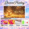 Personalized Eevee Diamond Art Custom Name 5D Diamond Painting Full Drill DIY Craft