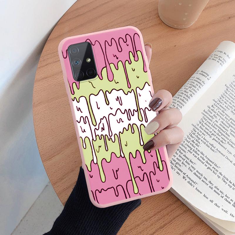 Leopard Print Phone Case For Samsung Galaxy A51 4G 5G A71 5G Protection Back Cover Soft Silicone Fundas For Samsung A 51 Coque