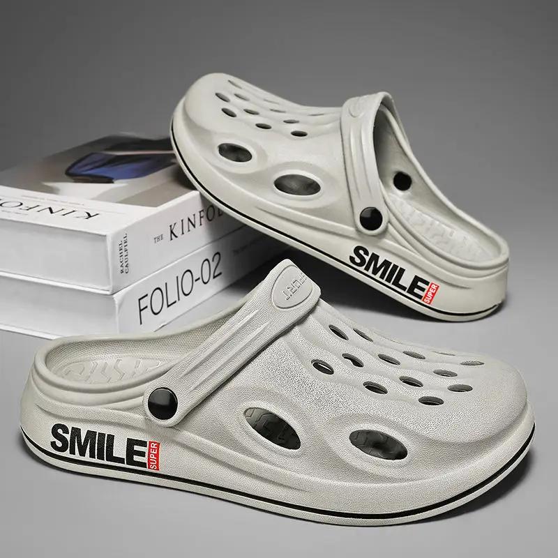 Chaussures de plage tendance pour hommes, sandales d'extérieur antidérapantes, confortables, tendance 2024, à prix abordables et élégants.