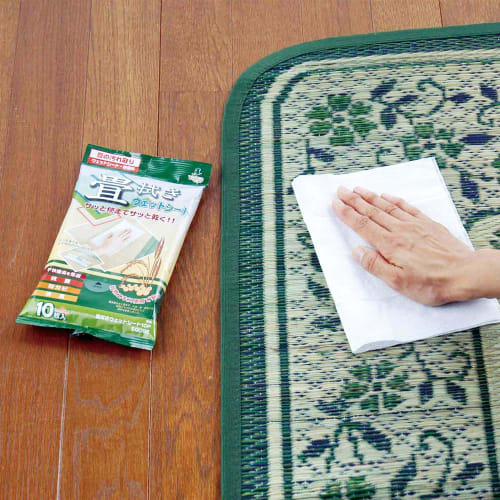 Azuma Industrial Tatami Wet Wipes, 10-Pack, 30 X 20cm Sheets, Quick To Use and Quick To Dry, SQ065