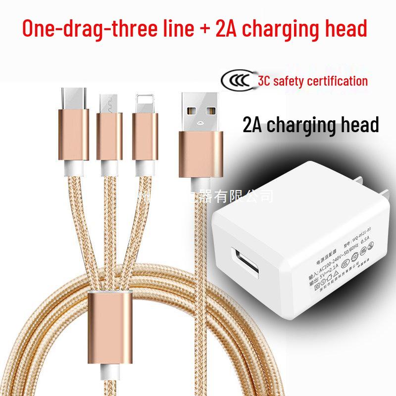Universal 3-in-1 Charger for Huawei, OPPO, Xiaomi & Vivo Android Phones