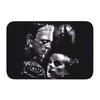 Custom Bride Of Frankenstein Kiss Doormat Anti-Slip Entrance Floor Door Mats Science Fiction Horror Film Room Rug Carpet Footpad