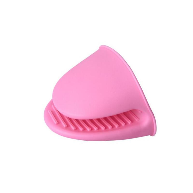 1Pc Thicken Silicone Baking Oven Mitts Microwave Oven Glove Insulation Non Stick Anti-slip Grips Bowl Pot Clips Kitchen Gadgets