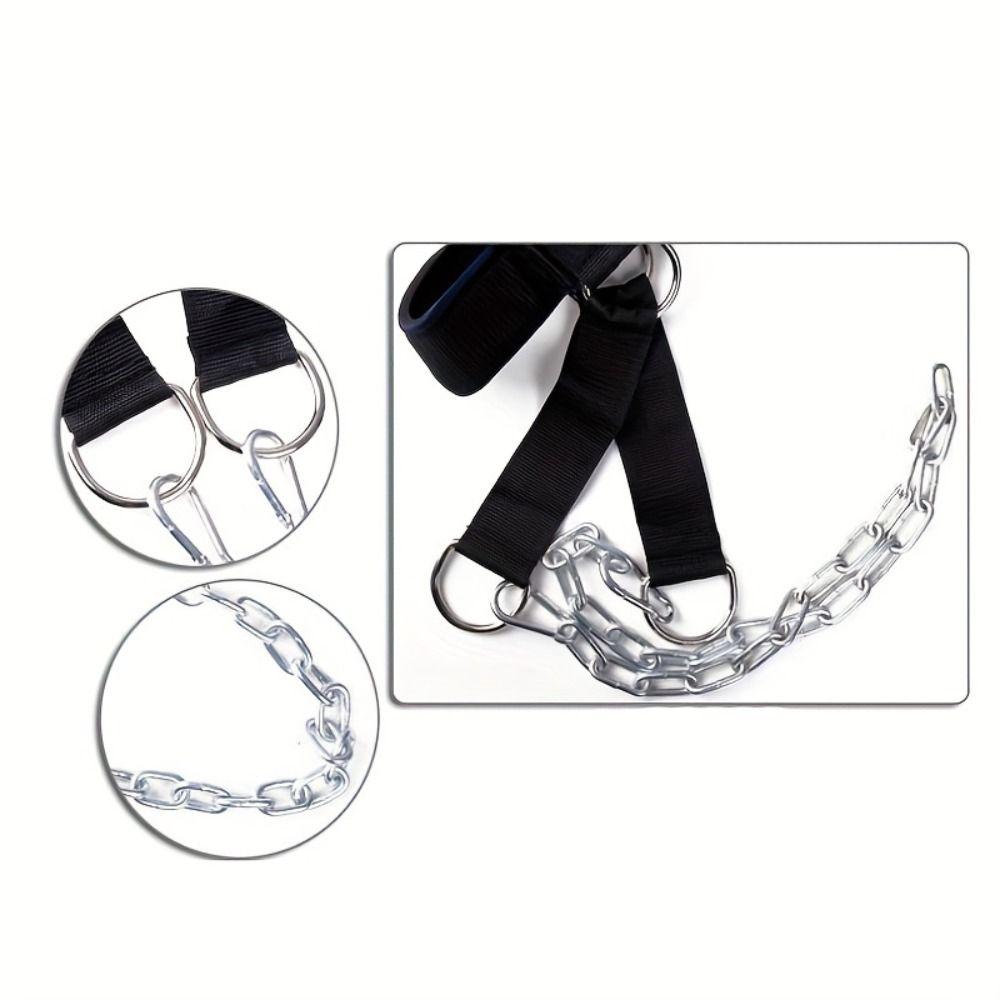 Increase Strength Head Neck Harness Adjustable Weight Lifting Belt  Fitness Equipment