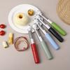 1pc Stainless Steel Apple Corer and Peeler - Dual-Function Fruit Pitter, Ideal for Core Removal and Fruit Separation