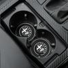 1/2Pcs Car Non-slip Water Cup Pad Diamond Rhinestone Bling Decoration For Alfa Romeo Giulia Stelvio Giulietta 156 159 147 Mito