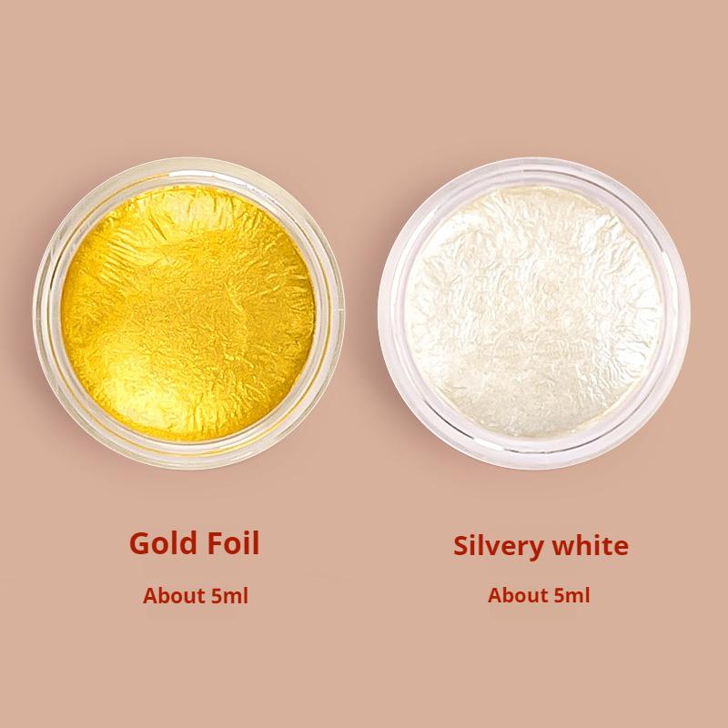 

Solid Metallic Watercolor Paint Set Portable Matallic Draw Smudge Glitter Watercolor Pigment For Drawing Painting Art Supplies
