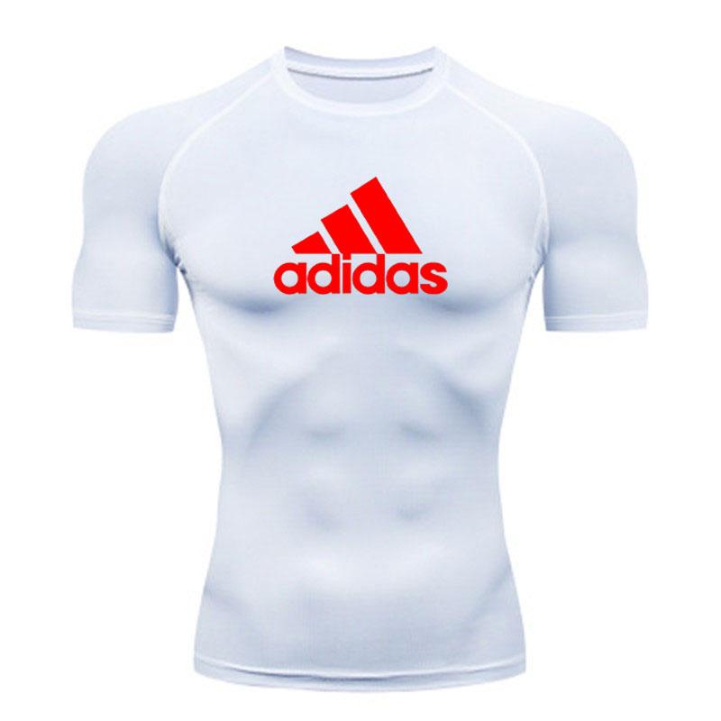 Men's Quick Dry Compression Athletic T-Shirt Breathable Stre