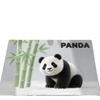 Cute Panda Diatomite Bath Mat - Super Absorbent Fast Dry Door Mat Anti-Slip Waterproof Floor Mat for Bathroom Kitchen Laundry Room