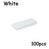 100PCS 63864 Dimension 1x3 Blocks Flat Tile MOC Assemble Particles Smooth 1*3 Construction Bricks DO IT YOURSELF Learning Creativity Toy ideal for