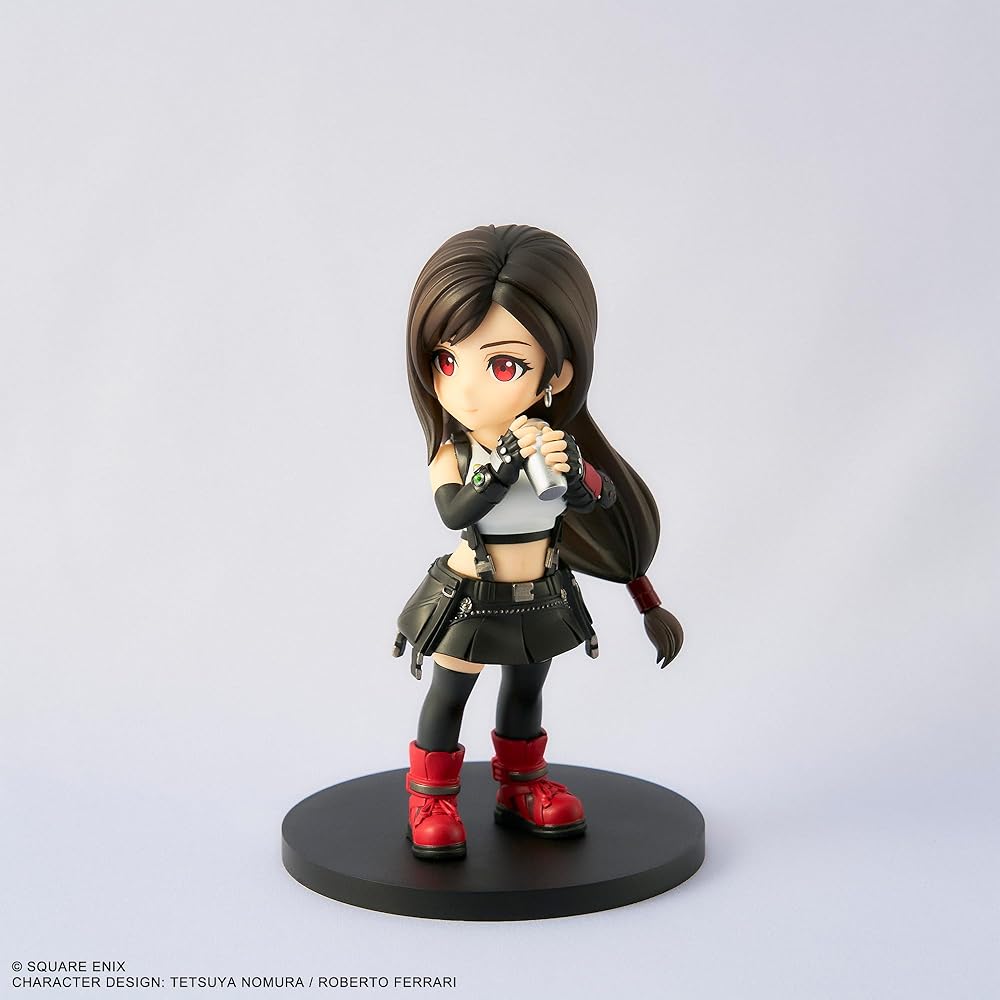 Square Enix Final Fantasy VII Rebirth Tifa Lockhart Adorable Arts Figure Collectible Toy