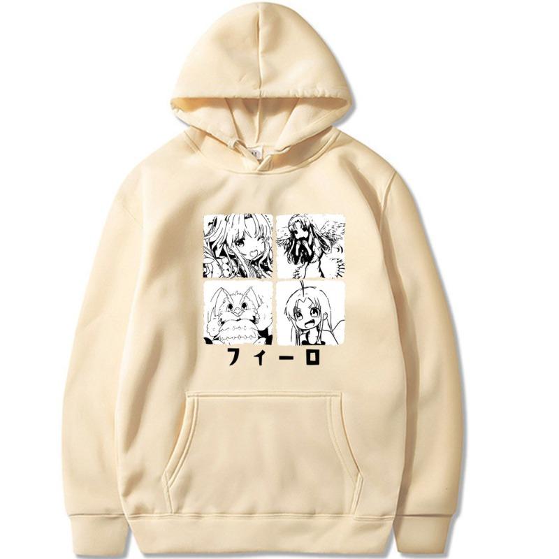 The Rising of The Shield Hero Hettegenser Herre og Dame Harajuku Pullover Street Wear Unisex Plysjet Merke Genser