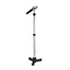 Microphone Dollhouse Miniature Musical Instrument with Stand