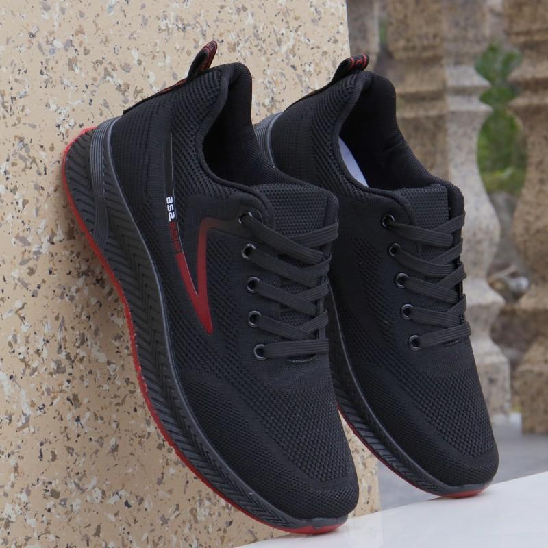 Мужская вулканизированная обувь весна-осень спортивная сетчатая дышащая мужская обувь повседневная рабочая беговая мужская вулканизированная обувь мужская спортивная обувь 38 красный 3426₽