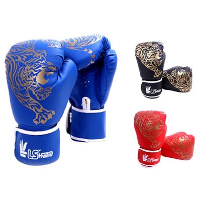 Mitt Boxing Muay Thai Kickboxing MMA Martial Arts Gloves Adults Kid Men Women Unisex PU Leather Sport 8 Oz 10 Oz