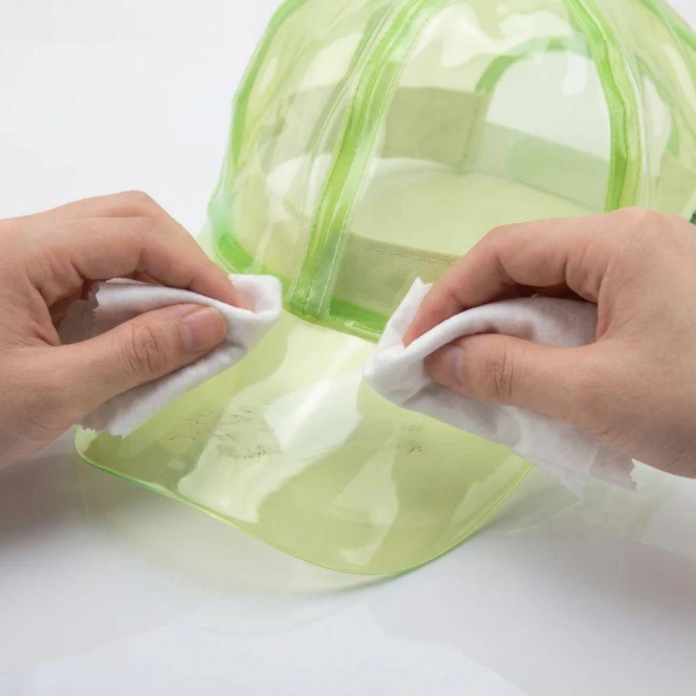 Transparent Water-Splashing Festival Hats Adjustable Brim Baseball Cap  Sun Protection