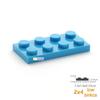 20Pcs MOC Parts 3020 Plate 2 x 4 Works With Blocks DO IT YOURSELF Assmble Construction Bricks Particle Kid Brain Puzzle Toy Birthday Gift Idea