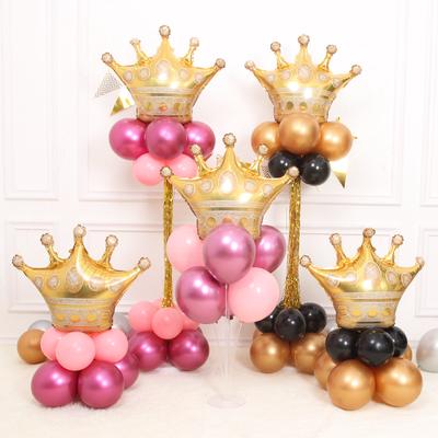 Diverse Styles Big Size Silver Gold Crown Ballons On The For Surprise Decoration Event Supplies CDN