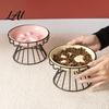 Slow Eating Pet Dish Ceramic Feeder Bowl Feeding Dog Prevents Non Tip Bowl Choking And Vomiting Food for Cats Dogs