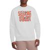 Sesame Street Unisex Adult Letters Sweatshirt