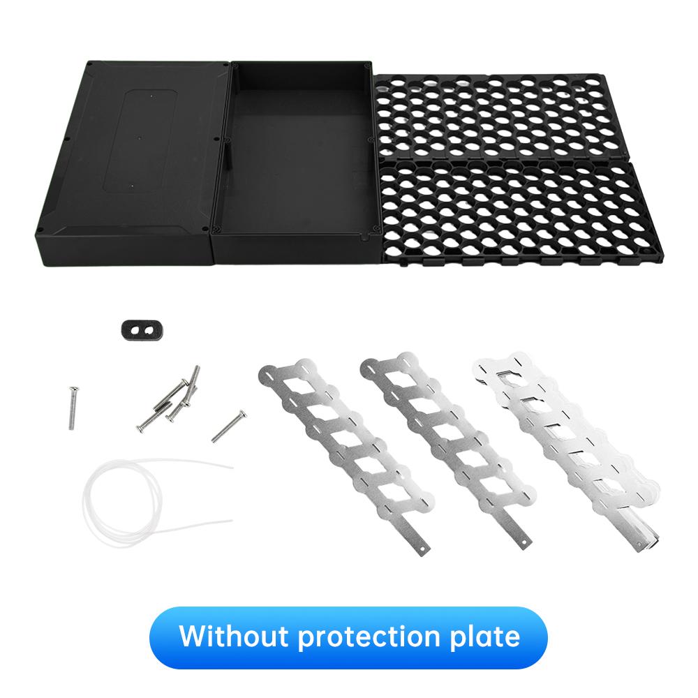 18V 11AH 81Slot 18611 Battery Case Set 81*18611 Holder For Electric Vehicles Battery Storage Box With 11S 11A BMS Welding Nickel