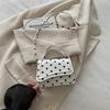 Women Polka Dot Simple Fashion Large Capacity Square Shoulder Crossbody Handbag