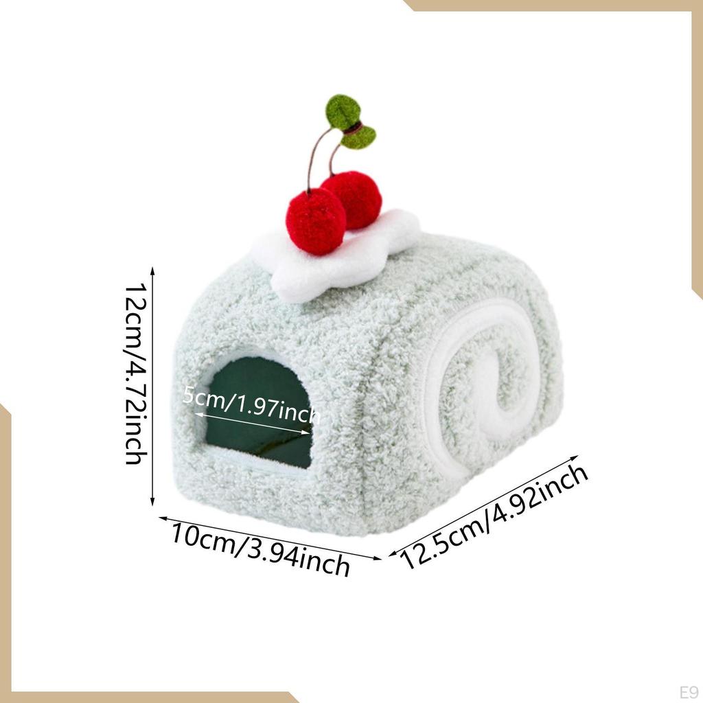 Hamsterbett Lebensraum Bequem Niedlich Süß Schlafnester Kleintiere Bettwäsche Haus für